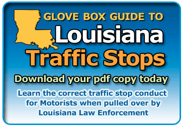 Glove Box Guide to traffic stops in Jefferson Parish Second Parish Court